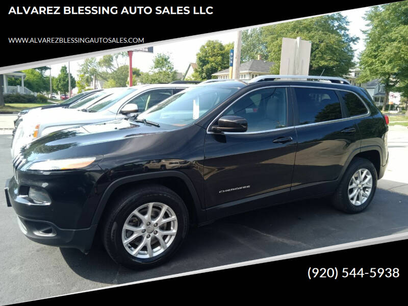 2015 Jeep Cherokee for sale at ALVAREZ BLESSING AUTO SALES LLC in Green Bay WI