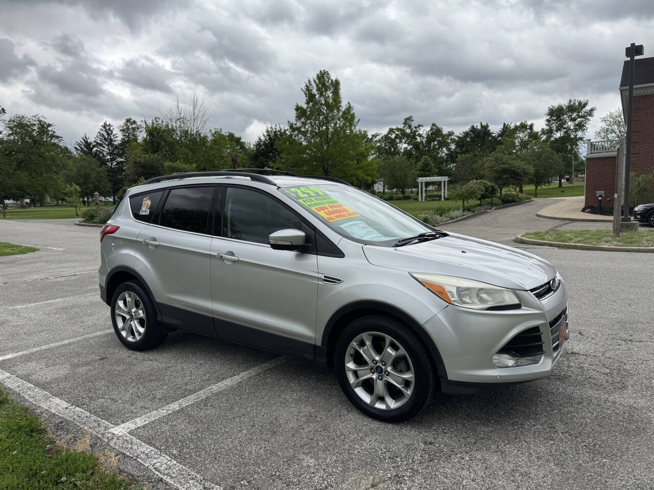 Silver 2013 Ford Escape SEL AWD SEL 4dr SUV 2