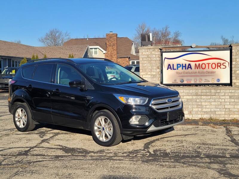 2018 Ford Escape for sale at Alpha Motors in New Berlin WI