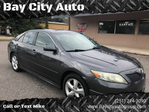 2010 Toyota Camry for sale at Bay City Auto's in Mobile AL