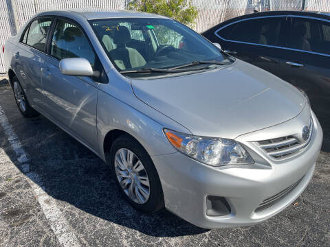 2013 Toyota Corolla for sale at Castle Used Cars in Jacksonville FL