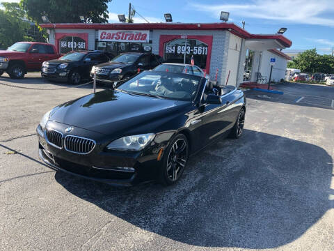 2013 BMW 6 Series for sale at CARSTRADA in Hollywood FL