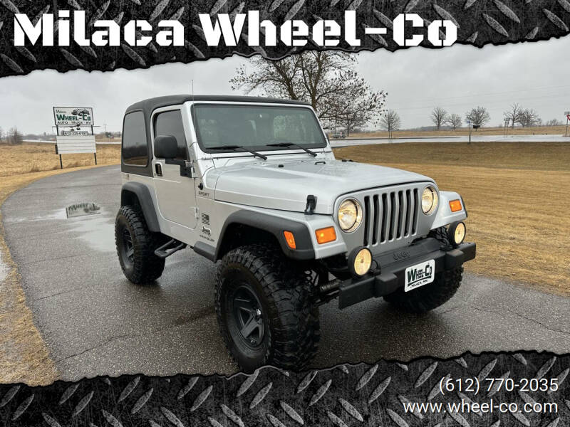 2005 Jeep Wrangler for sale at Milaca Wheel-Co in Milaca MN