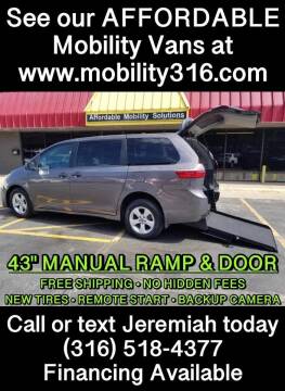 2019 Toyota Sienna for sale at Affordable Mobility Solutions, LLC - Mobility/Wheelchair Accessible Inventory-Wichita in Wichita KS