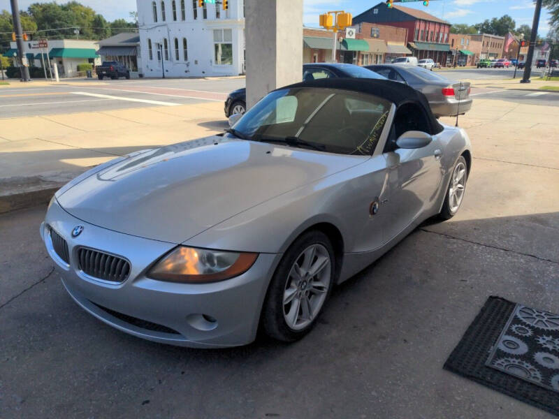 2003 BMW Z4 for sale at ROBINSON AUTO BROKERS in Dallas NC