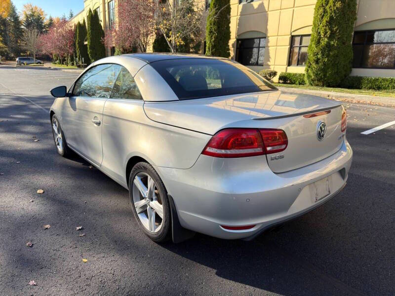 2012 Volkswagen Eos Lux SULEV