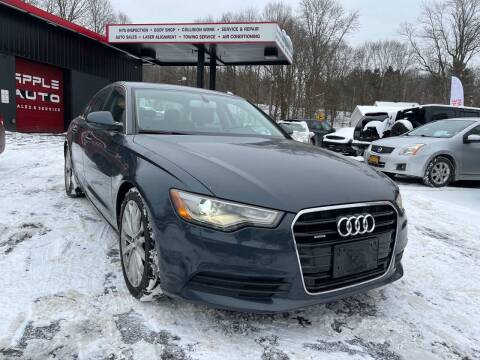 2012 Audi A6 for sale at Apple Auto Sales Inc in Camillus NY