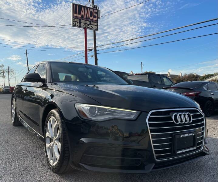 2017 Audi A6 for sale at LLANOS AUTO SALES LLC - LEDBETTER in Dallas TX