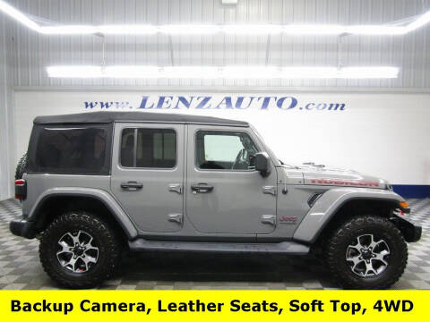 2021 Jeep Wrangler Unlimited for sale at LENZ TRUCK CENTER in Fond Du Lac WI