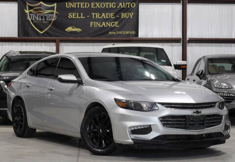 2018 Chevrolet Malibu for sale at United Exotic Auto in Houston TX