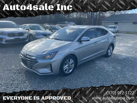 2020 Hyundai Elantra for sale at Auto4sale Inc in Mount Pocono PA