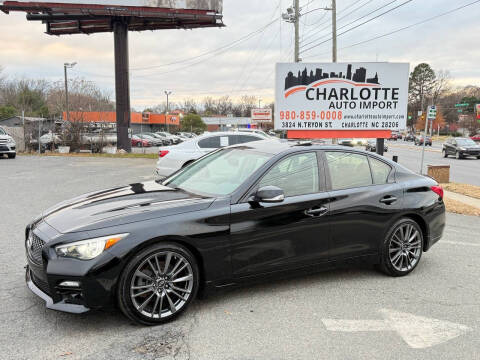 2015 Infiniti Q50 for sale at Charlotte Auto Import in Charlotte NC