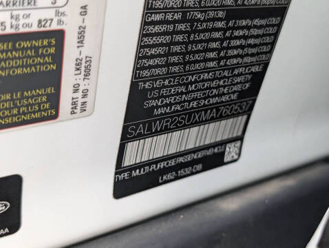 2021 Land Rover Range Rover Sport HSE Silver Edition