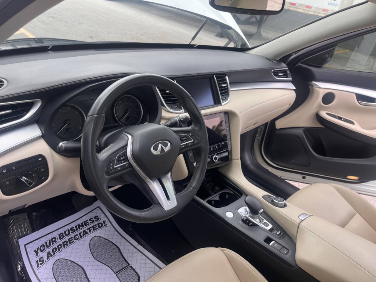 2021 INFINITI QX50 for sale at M & J UNITED AUTO SALES in LAUDERDALE LAKES, FL