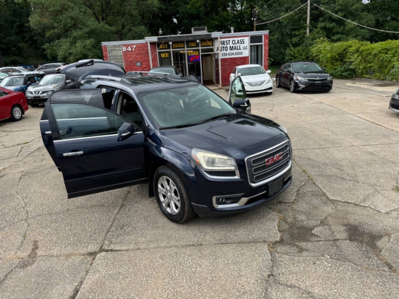 2015 GMC Acadia for sale at First Class Auto Mall in Akron, OH