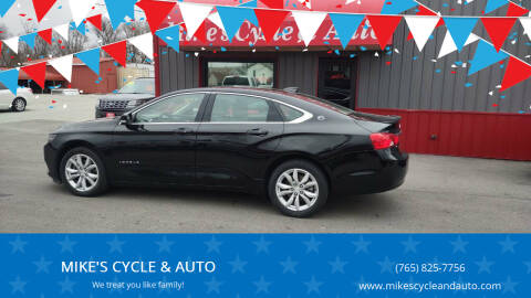 2018 Chevrolet Impala for sale at MIKE'S CYCLE & AUTO in Connersville IN