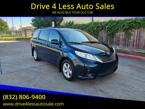 2011 Toyota Sienna for sale at Drive 4 Less Auto Sales in Houston TX