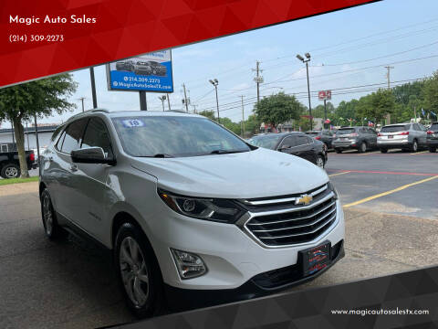 2018 Chevrolet Equinox for sale at Magic Auto Sales in Dallas TX