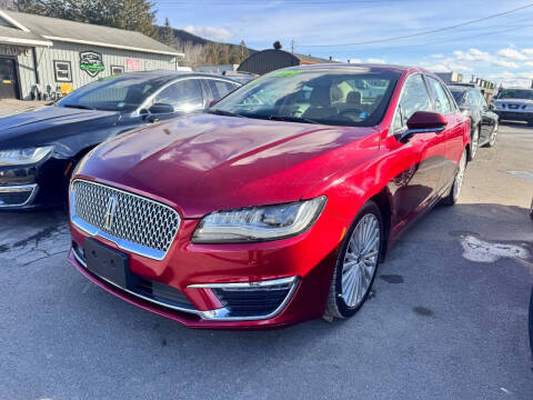 2017 Lincoln MKZ for sale at Bill Cooks Auto in Elmira Heights NY