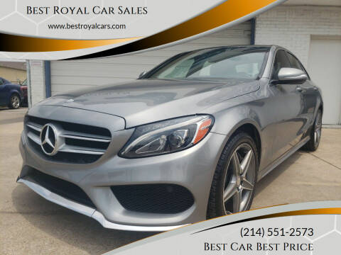 2015 Mercedes-Benz C-Class for sale at Best Royal Car Sales in Dallas TX