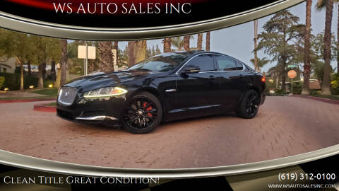 2013 Jaguar XF for sale at WS AUTO SALES INC in El Cajon CA