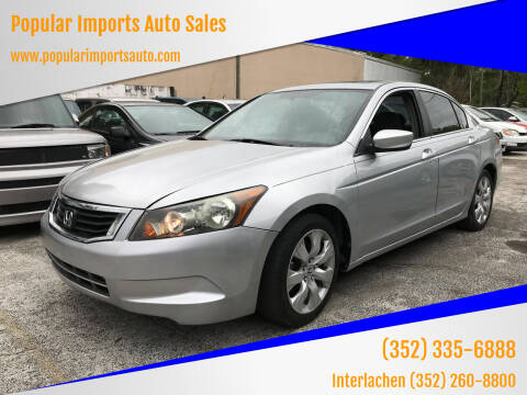 2009 Honda Accord for sale at Popular Imports Auto Sales - Popular Imports-InterLachen in Interlachehen FL