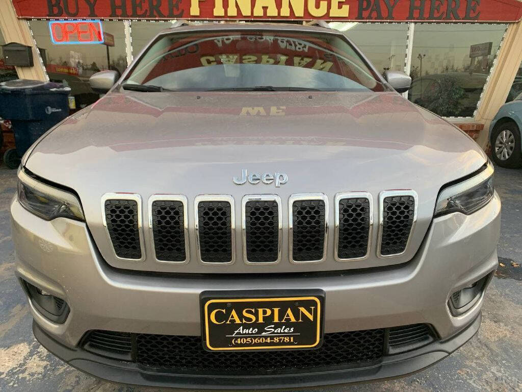 2019 Jeep Cherokee for sale at Caspian Auto Sales in Oklahoma City, OK