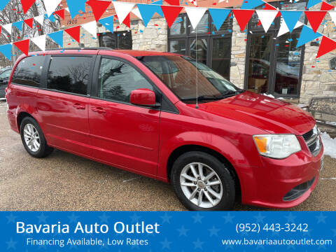 2013 Dodge Grand Caravan for sale at Bavaria Auto Outlet in Victoria MN
