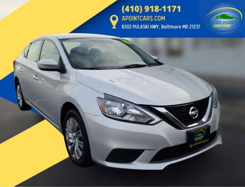 2017 Nissan Sentra for sale at AUTO POINT USED CARS in Rosedale MD