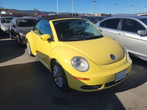 2008 Volkswagen New Beetle Convertible for sale at ZRV AUTO INC in Brea CA