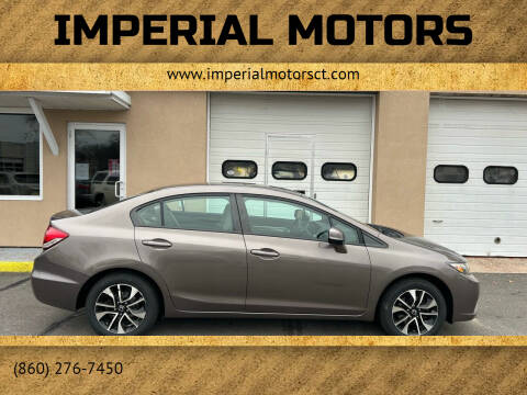 2013 Honda Civic for sale at Imperial Motors in Plainville CT