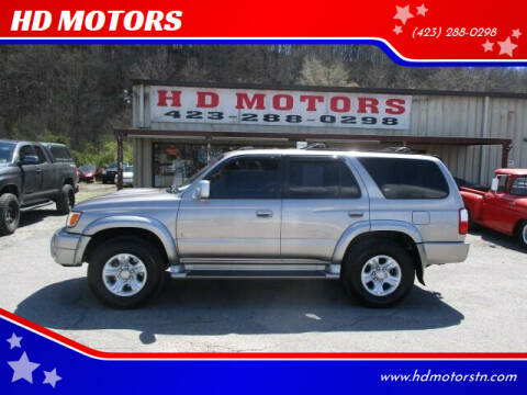 2002 Toyota 4Runner for sale at HD MOTORS in Kingsport TN
