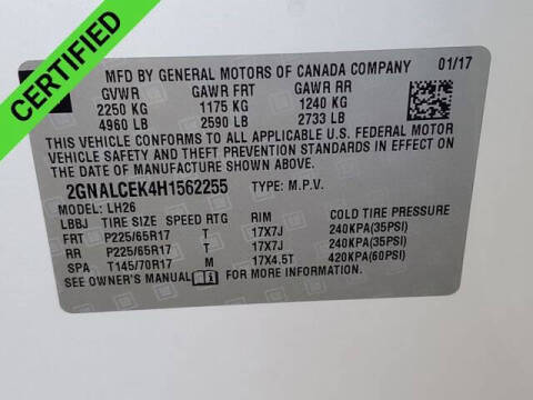 2017 Chevrolet Equinox