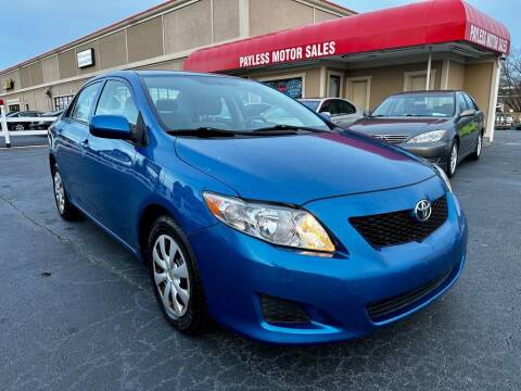2009 Toyota Corolla for sale at Payless Motor Sales LLC in Burlington NC