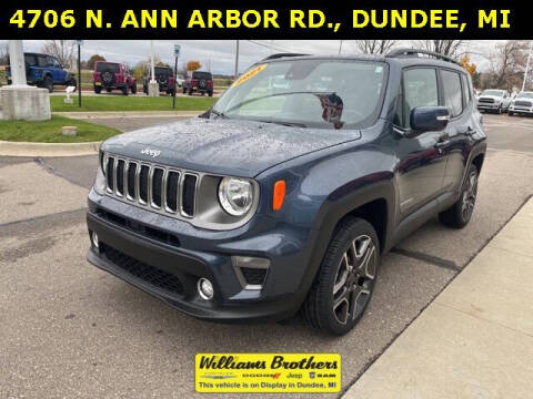 2021 Jeep Renegade for sale at Williams Brothers Pre-Owned Monroe in Monroe MI