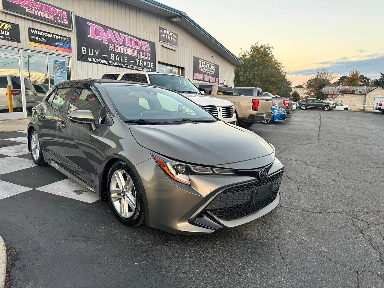 2019 Toyota Corolla Hatchback for sale at David's Motors LLC in Roanoke Rapids, NC