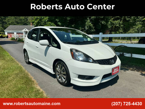 2013 Honda Fit for sale at Roberts Auto Center in Bowdoinham ME