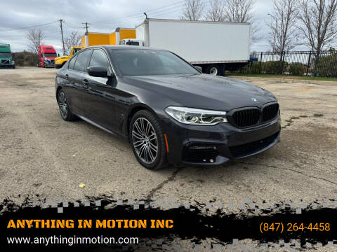 2020 BMW 5 Series for sale at ANYTHING IN MOTION INC in Bolingbrook IL