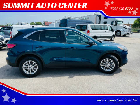 2020 Ford Escape for sale at SUMMIT AUTO CENTER in Summit IL