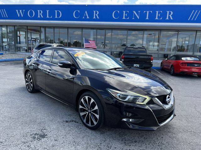 2016 Nissan Maxima for sale at WORLD CAR CENTER & FINANCING LLC in Kissimmee FL