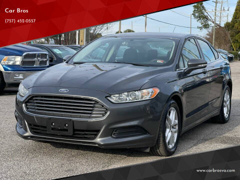 2015 Ford Fusion for sale at Car Bros in Virginia Beach VA