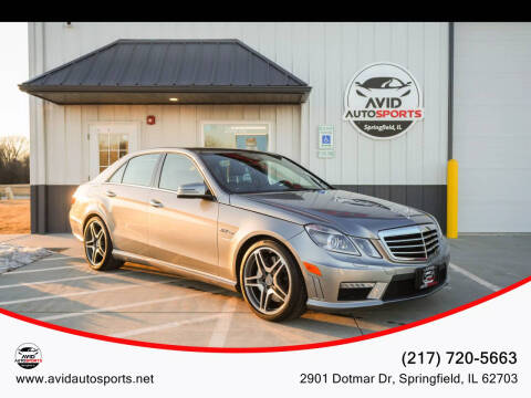 2010 Mercedes-Benz E-Class for sale at AVID AUTOSPORTS in Springfield IL