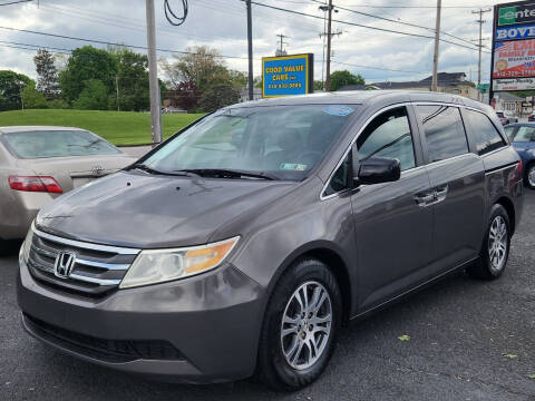 2011 Honda Odyssey for sale at Good Value Cars Inc in Norristown PA