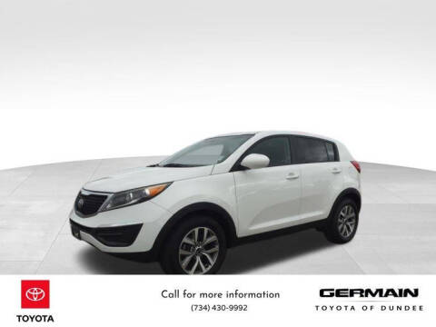 2016 Kia Sportage for sale at Germain Toyota of Dundee in Dundee MI