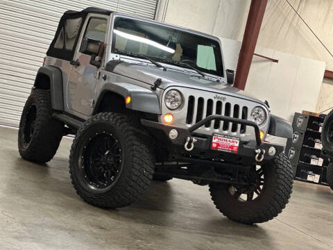 2016 Jeep Wrangler for sale at Primary Jeep Argo Powersports Golf Carts in Dawsonville GA
