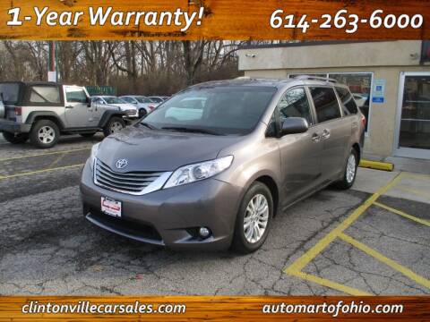 2017 Toyota Sienna for sale at Clintonville Car Sales - AutoMart of Ohio in Columbus OH