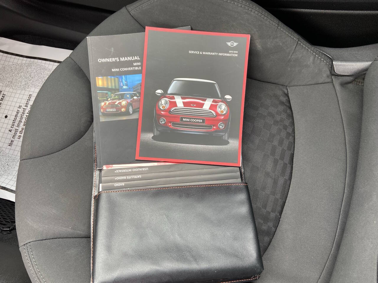 Red 2010 MINI Cooper Base Base 2dr Hatchback 34