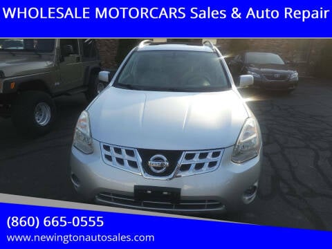 2012 Nissan Rogue for sale at WHOLESALE MOTORCARS Sales & Auto Repair in Newington CT