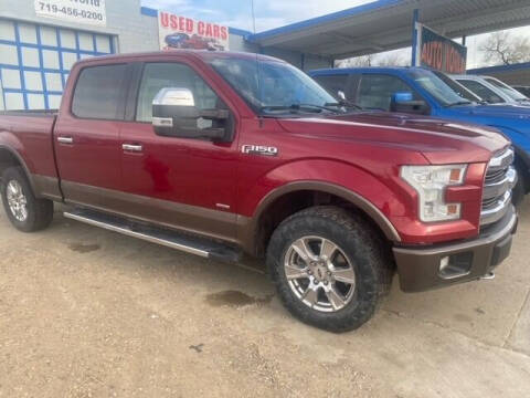 2016 Ford F-150 for sale at AUTO WORLD OF LAS ANIMAS in Las Animas CO