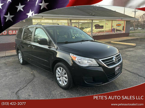 2013 Volkswagen Routan for sale at PETE'S AUTO SALES LLC - Middletown in Middletown OH